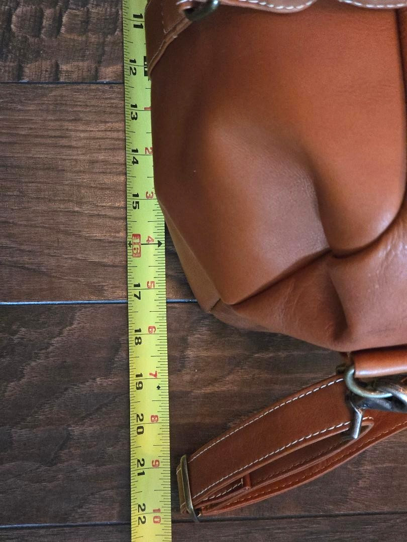 Links & Kings Double Handles Crossbody Duffle Bag FLAWS