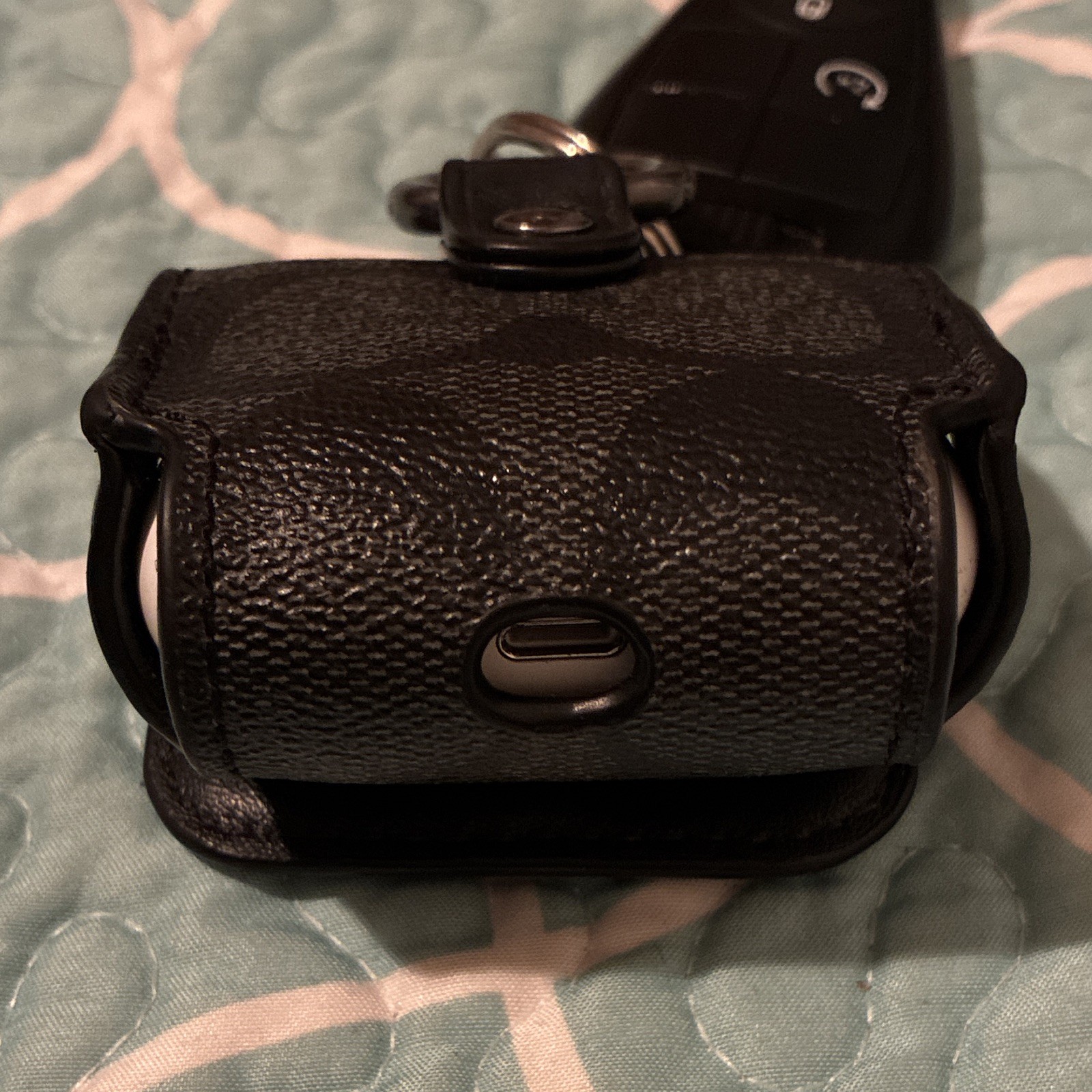 COACH iPods Leather Black Case Cover
