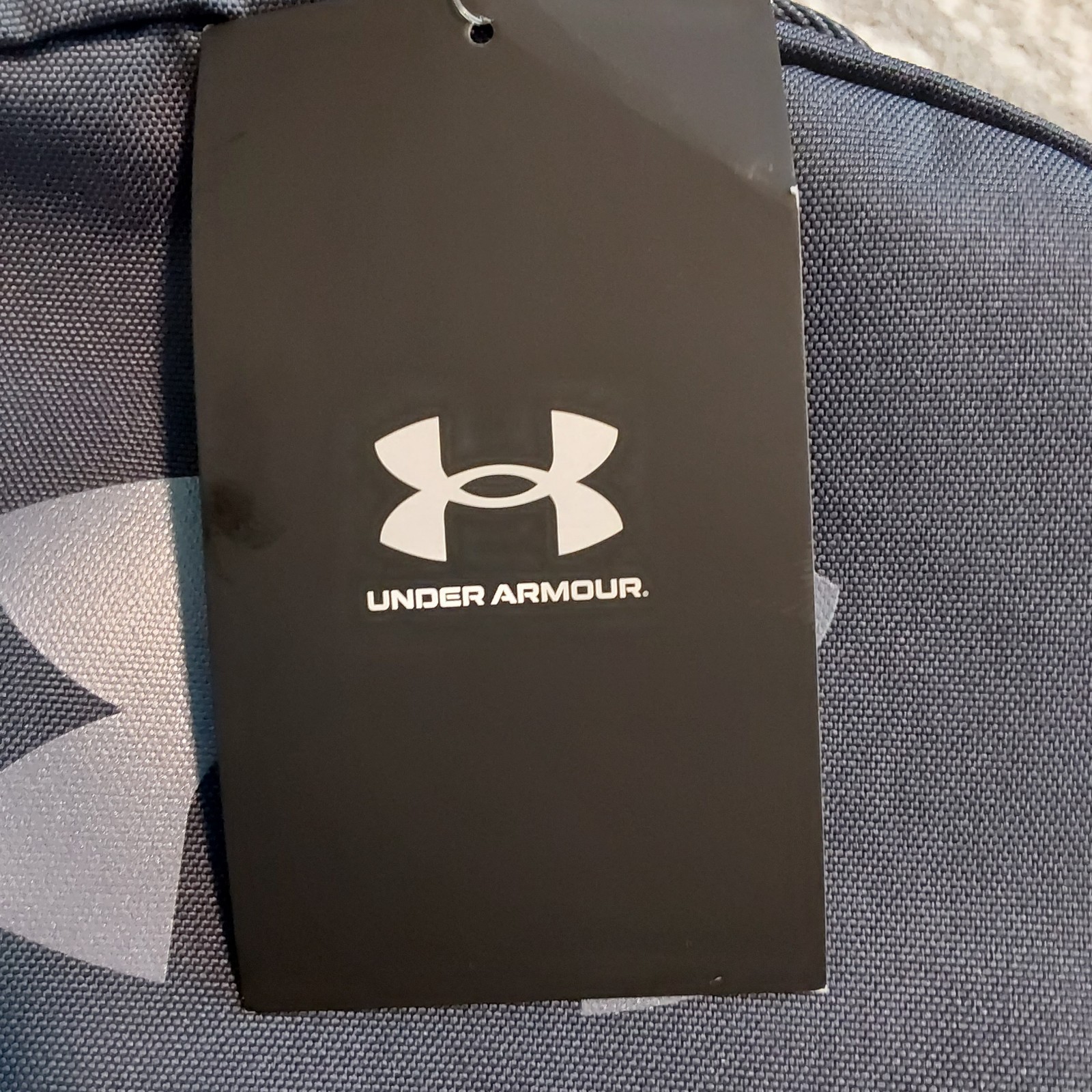 Under Armour Loudon Backpack Midnight Navy Downpour Gray 25L NWT 🔥🔥🔥