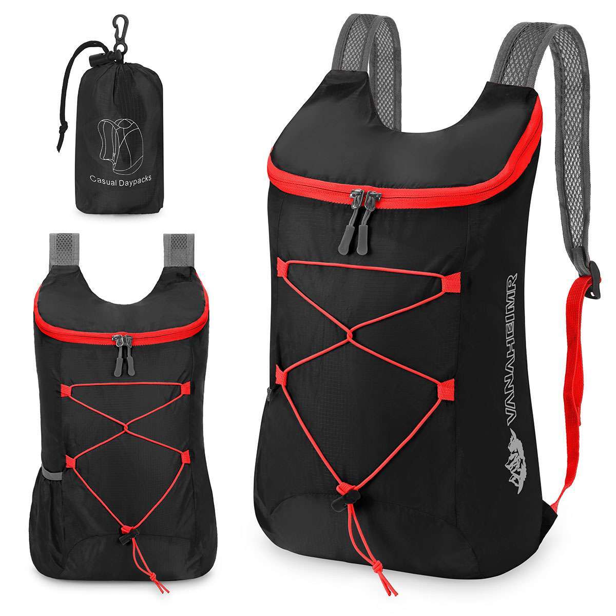 Lightweight Packable Backpack Hiking Camping Daypack Portable Travel Backpack