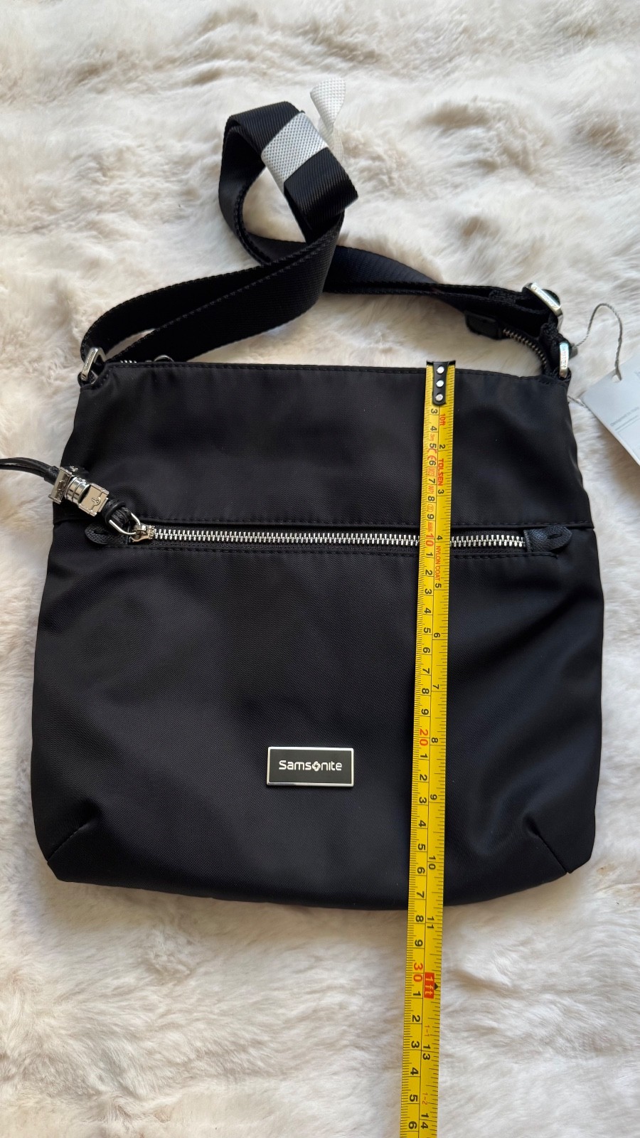 SAMSONITE crossover size M Karissa bag black crossbody sports classic casual new