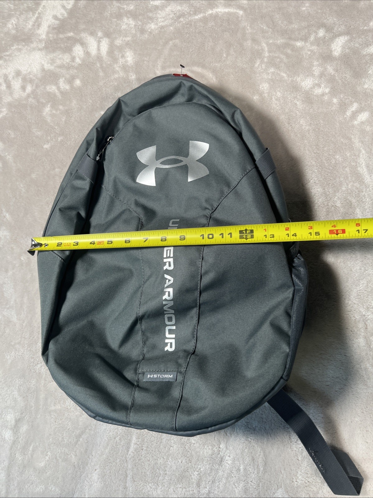 Under Armour UA Hustle 5.0 Backpack – Gray (1361176) – Free Shipping!