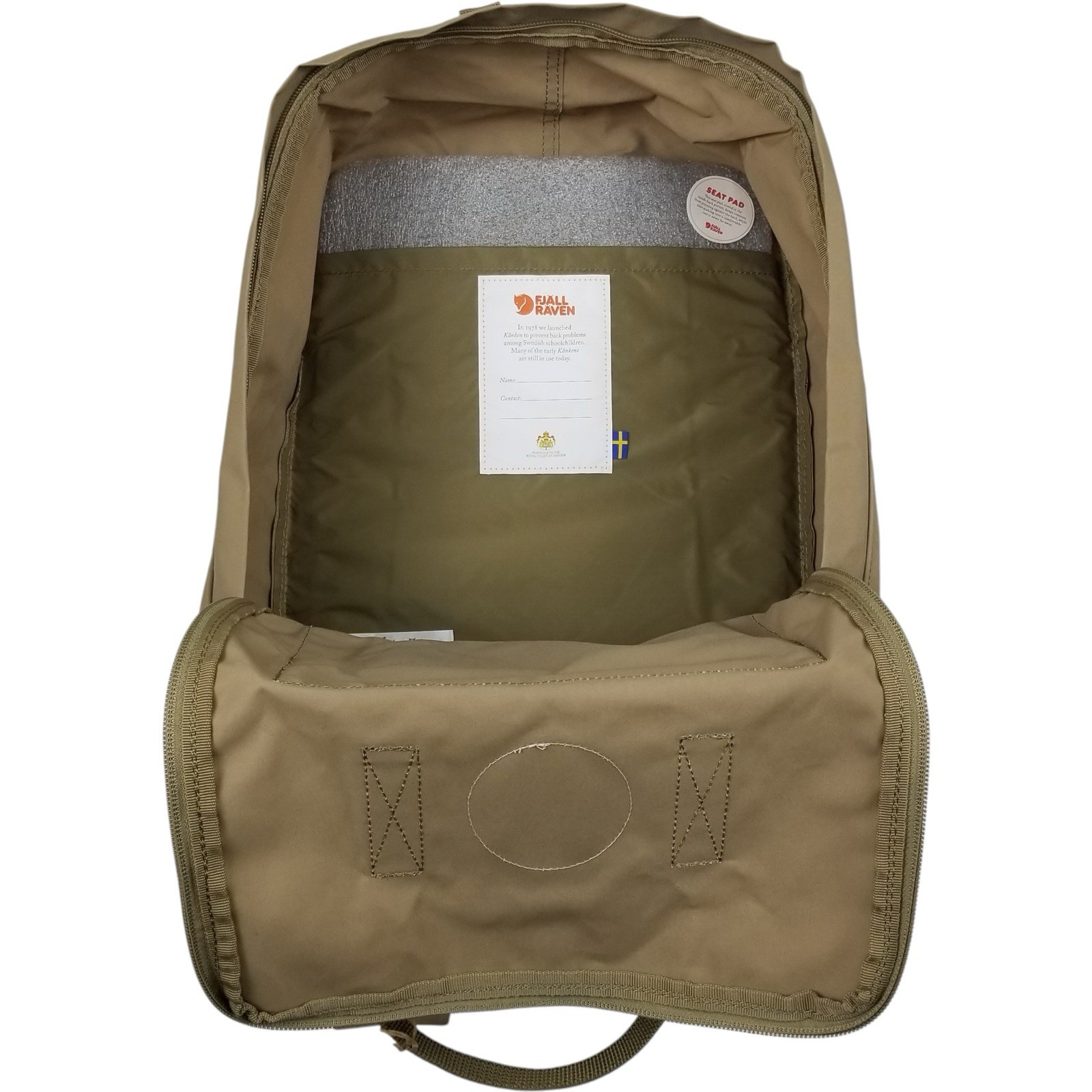 Fjallraven Kanken Backpack Clay 16 Liter Back Pack