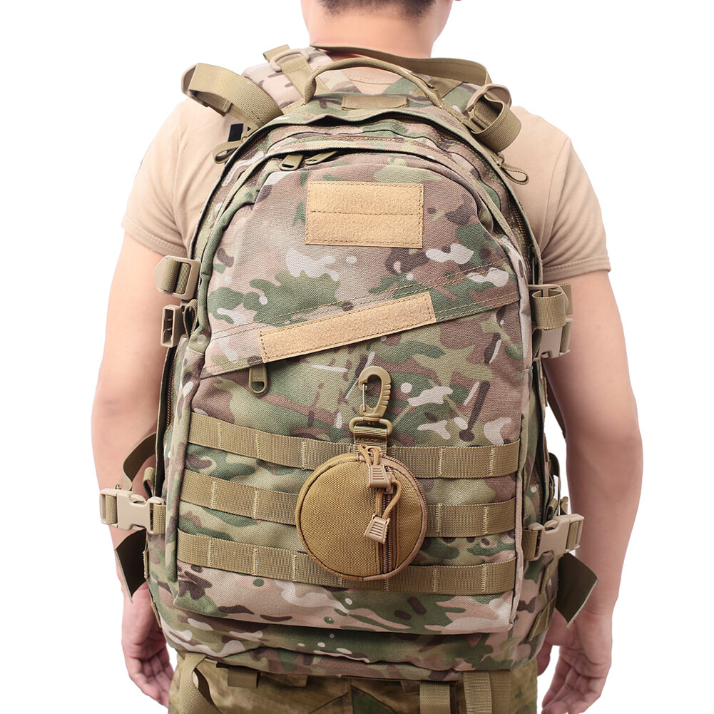 Tactical Small EDC Key Coin Holder Purse Pocket Wallet Waist Belt Bag Pouch Case