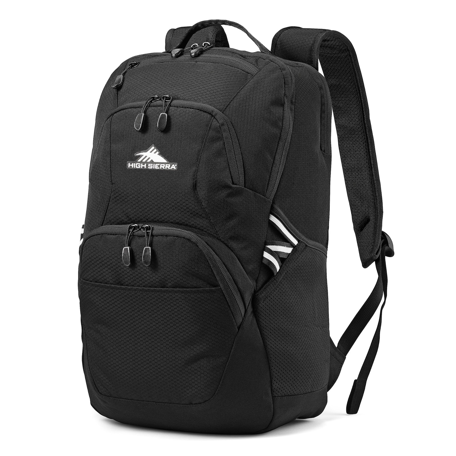 Swoop Backpack with Laptop Pocket + Sleeve, Fits most 17” Laptops, 30L, Black
