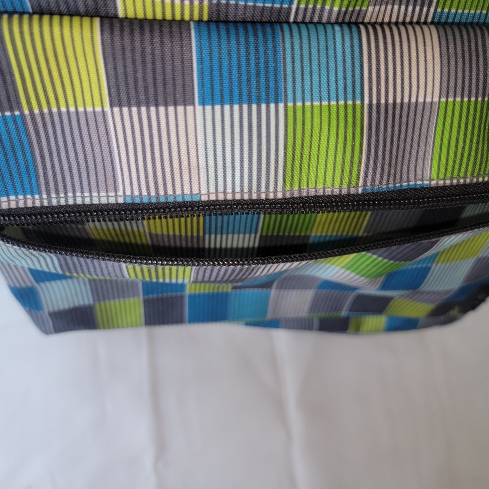 Dickies Backpack Blue Green Gray Plaid Padded Laptop School Travel Bag