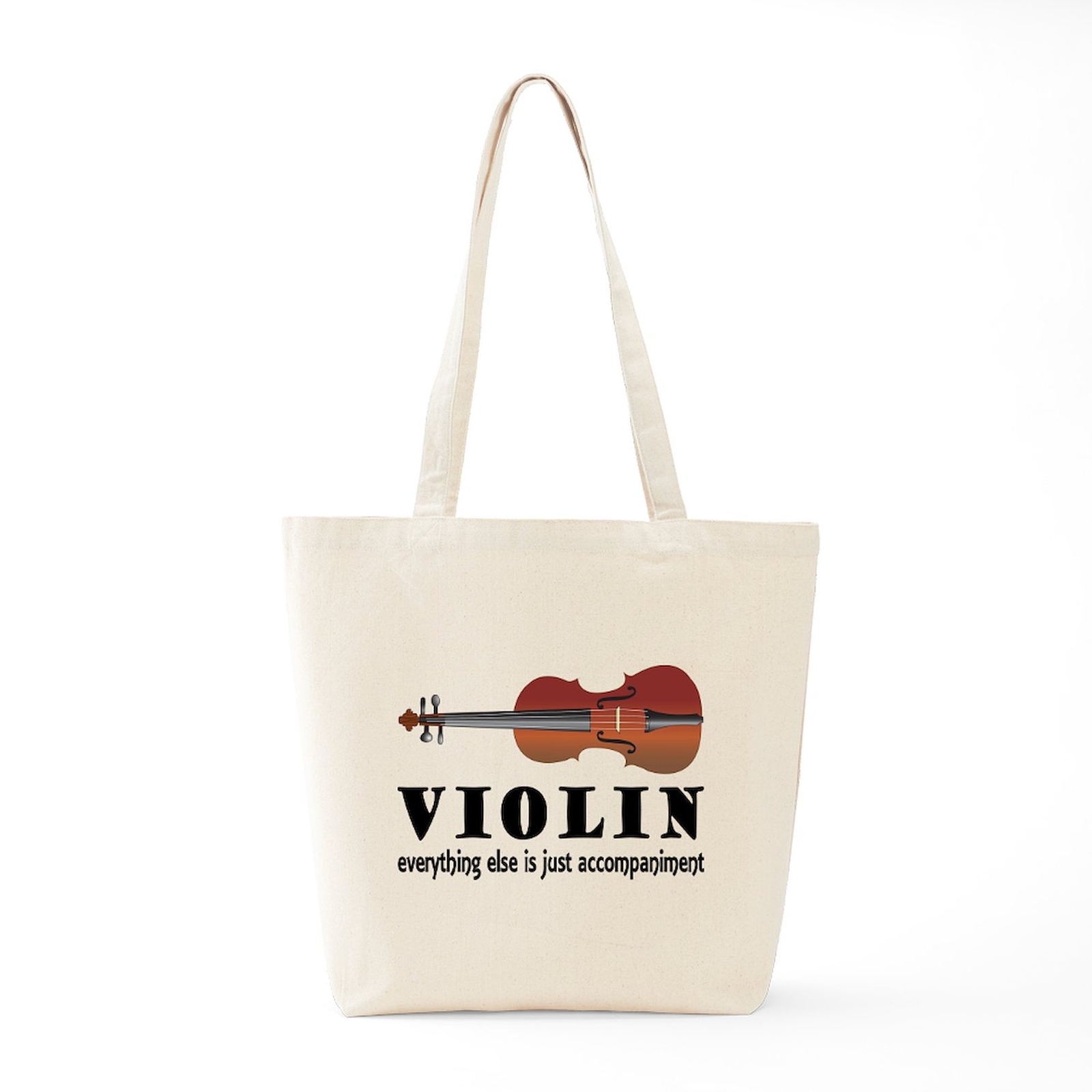 CafePress Violin Humor Music Tote Bag (582563489)