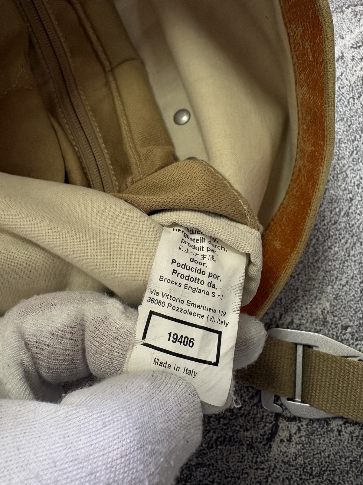 Brooks England Cycling Brown City Backpack Unisex Made in England