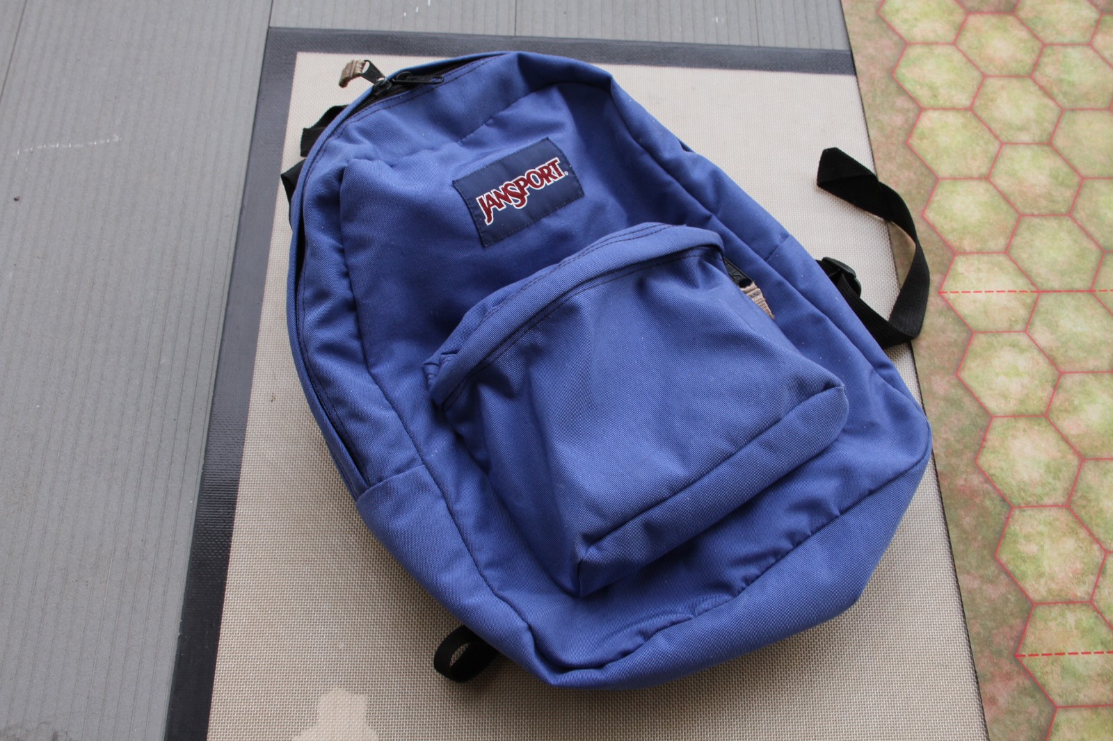 Vintage Jansport Blue Backpack Dapack -Retro Y2K 90s