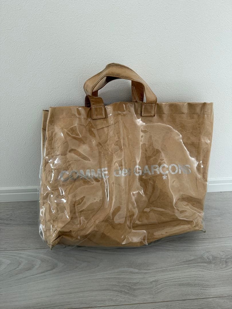 Comme Des Garcons Pvc Shoulder Tote Bag Casual Y2K Made in Japan Men’s