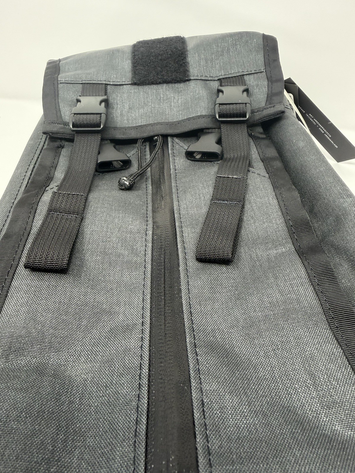 Mission Workshop Acre Hauser 10L Weatherproof Hydration Pack – USA Made – Gray
