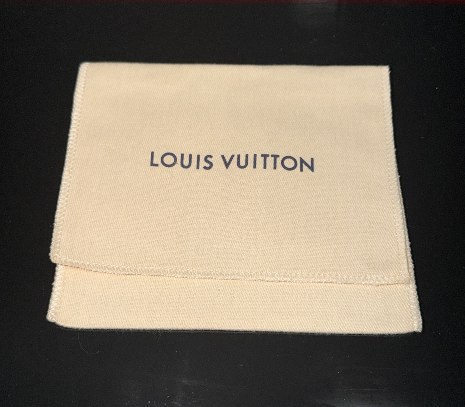 Authentic LOUIS VUITTON Small Wallet DUST BAG 6 X 5 Inches.