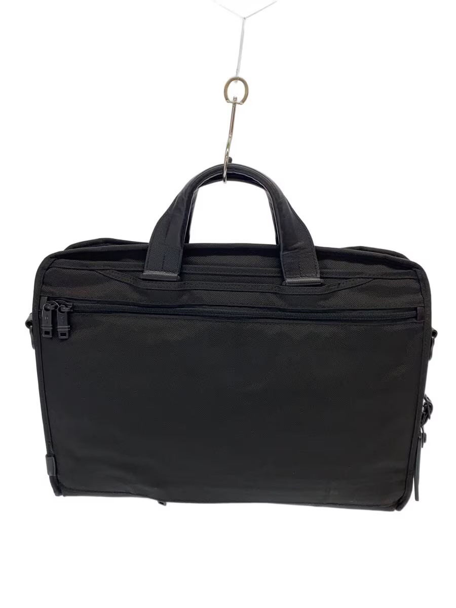 TUMI ALPHA 2 BLK 2611402, some scratches, handle shows signs of use