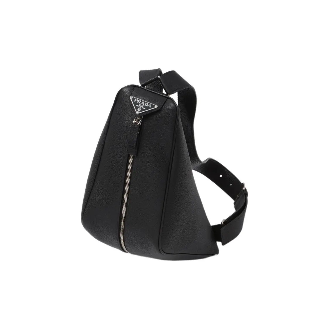 PRADA Leather Backpack Regular Men’s 9.4×7.1×15.7 in