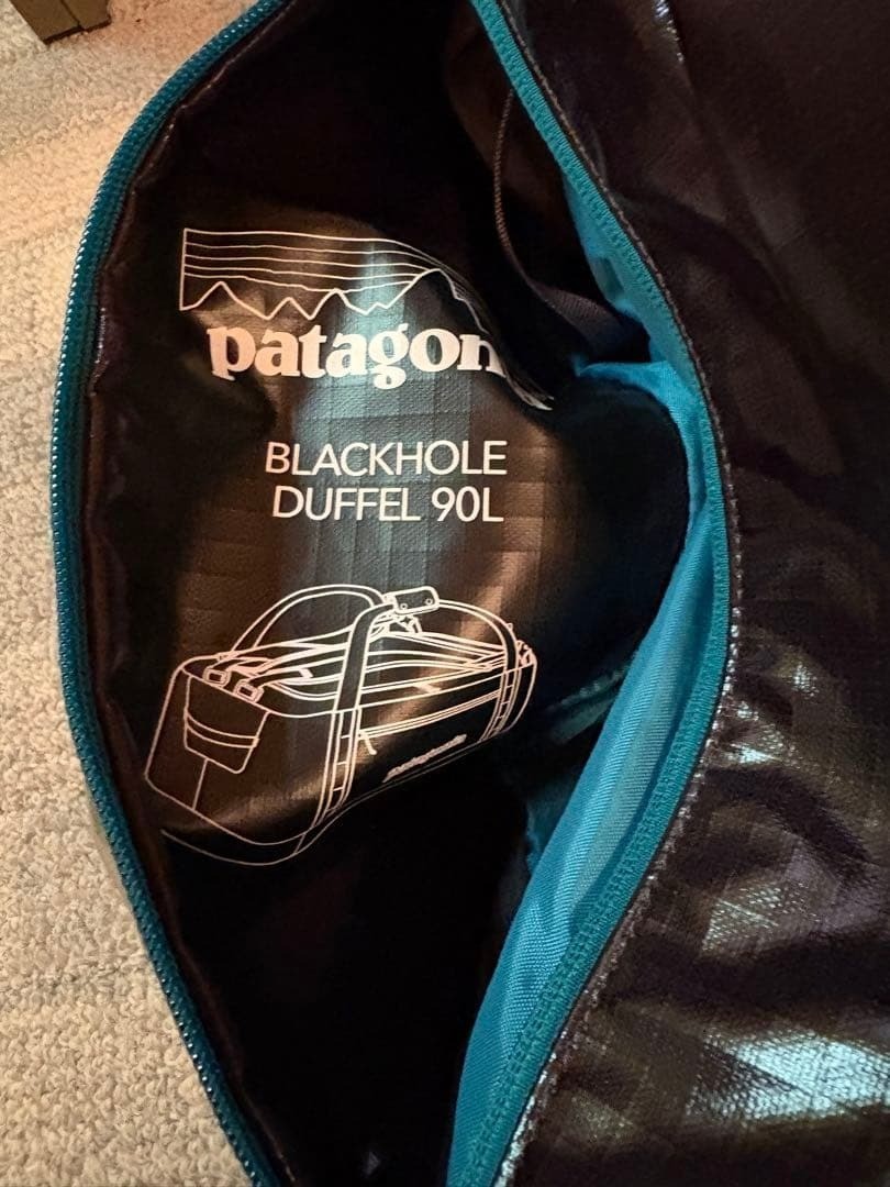 Patagonia Black Hole Duffel 90L Size 74×39×28cm / 29.1×15.4×11.0in Used