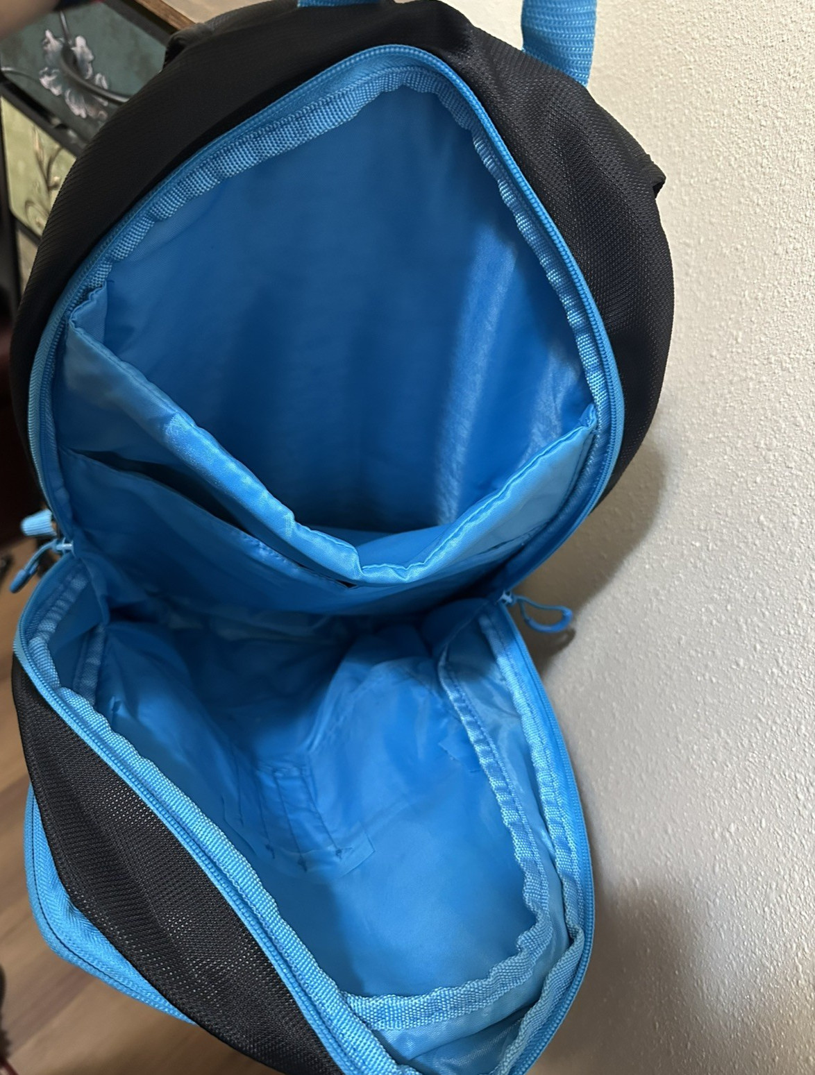 Puma Sweeper 2.0 Black/Blue Backpack for Men With Laptop Section