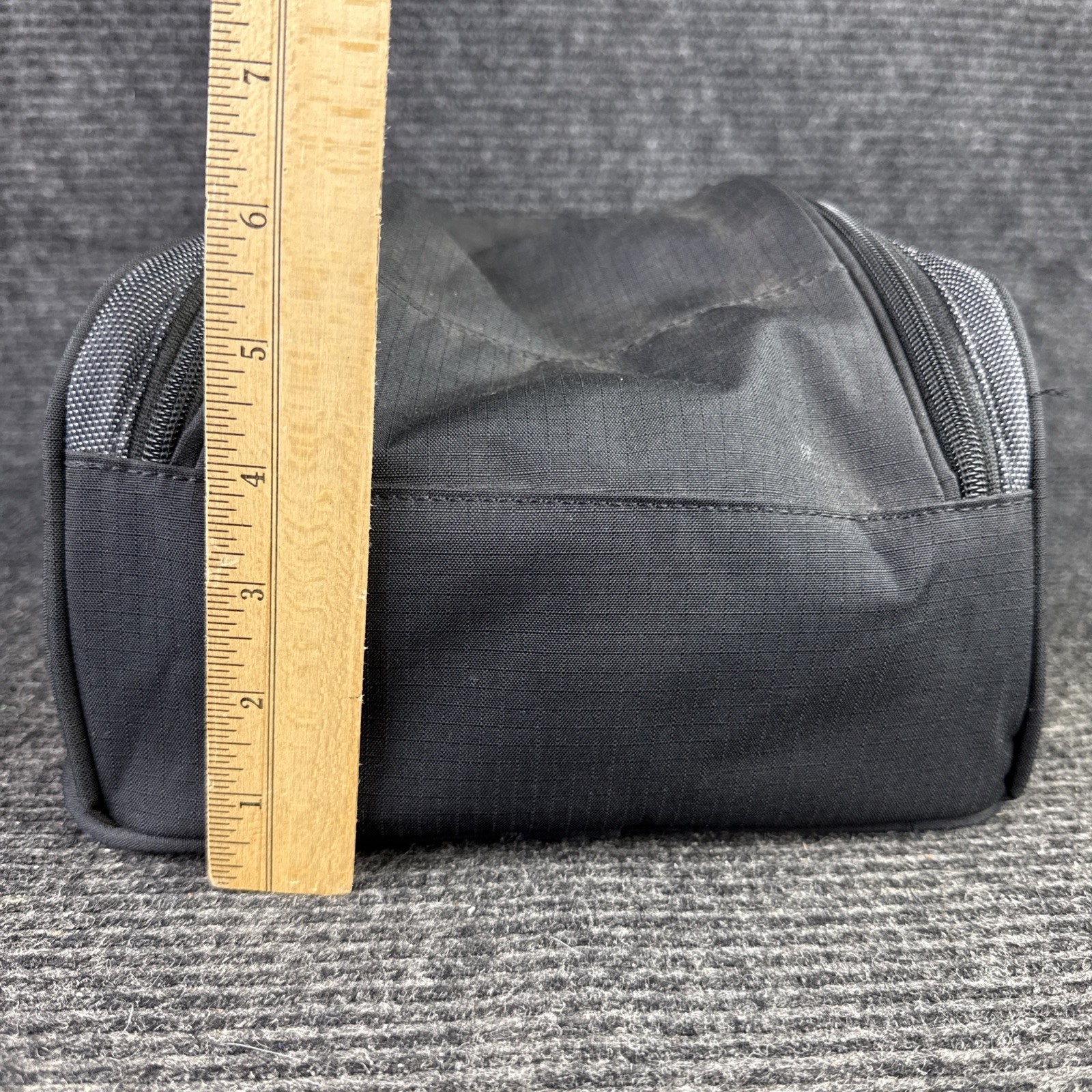 Nike Golf Equipment Mini Backpack Clothes Shoes Black Gray Bag 16” X 12”