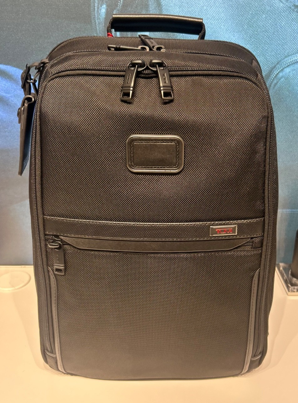NEW Tumi ALPHA 16.0” FXT Ballistic Nylon SLIM Laptop Backpack – BLACK