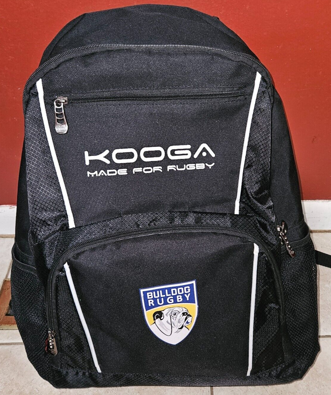 bulldog KOOGA MADE FOR RUGBY backpack black