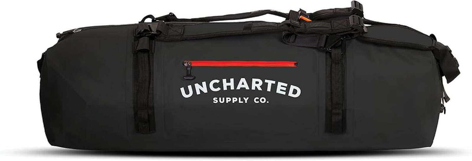 the Vault Waterproof Duffel Bag – Airtight Bag with Backpack Straps, Carry-On Si