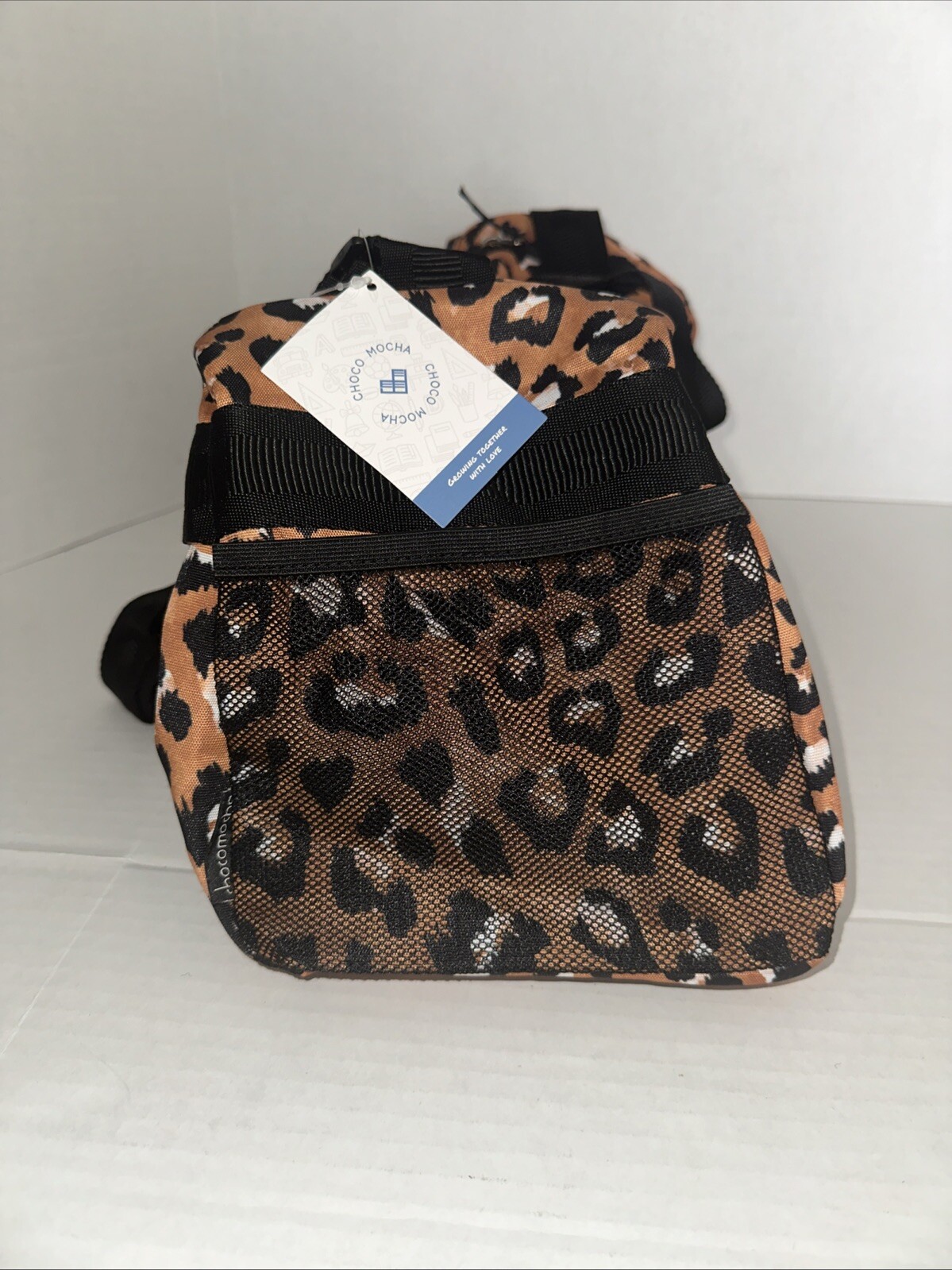 Chocomocha Basic Duffel Bag 22” Leopard Print CM2029-4 NEW