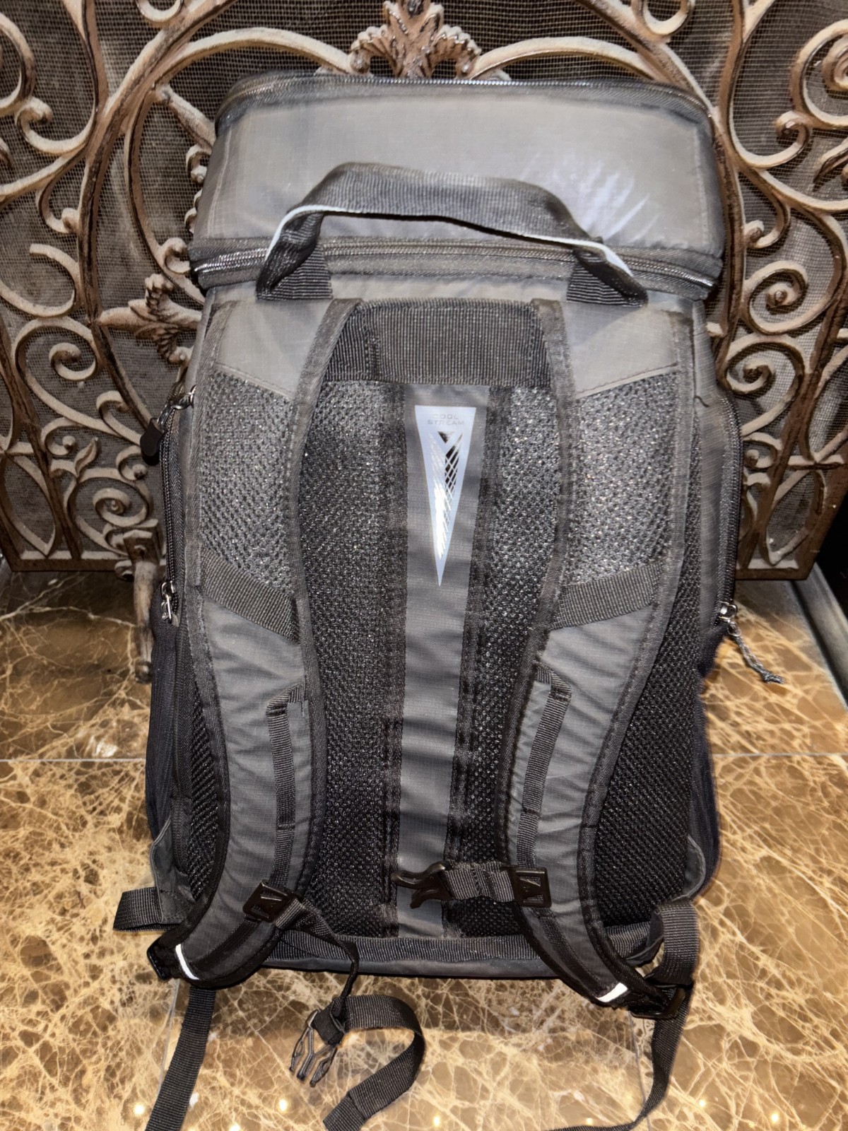 Titan PRO Backpack Cooler Black Pockets Insulated Compartments