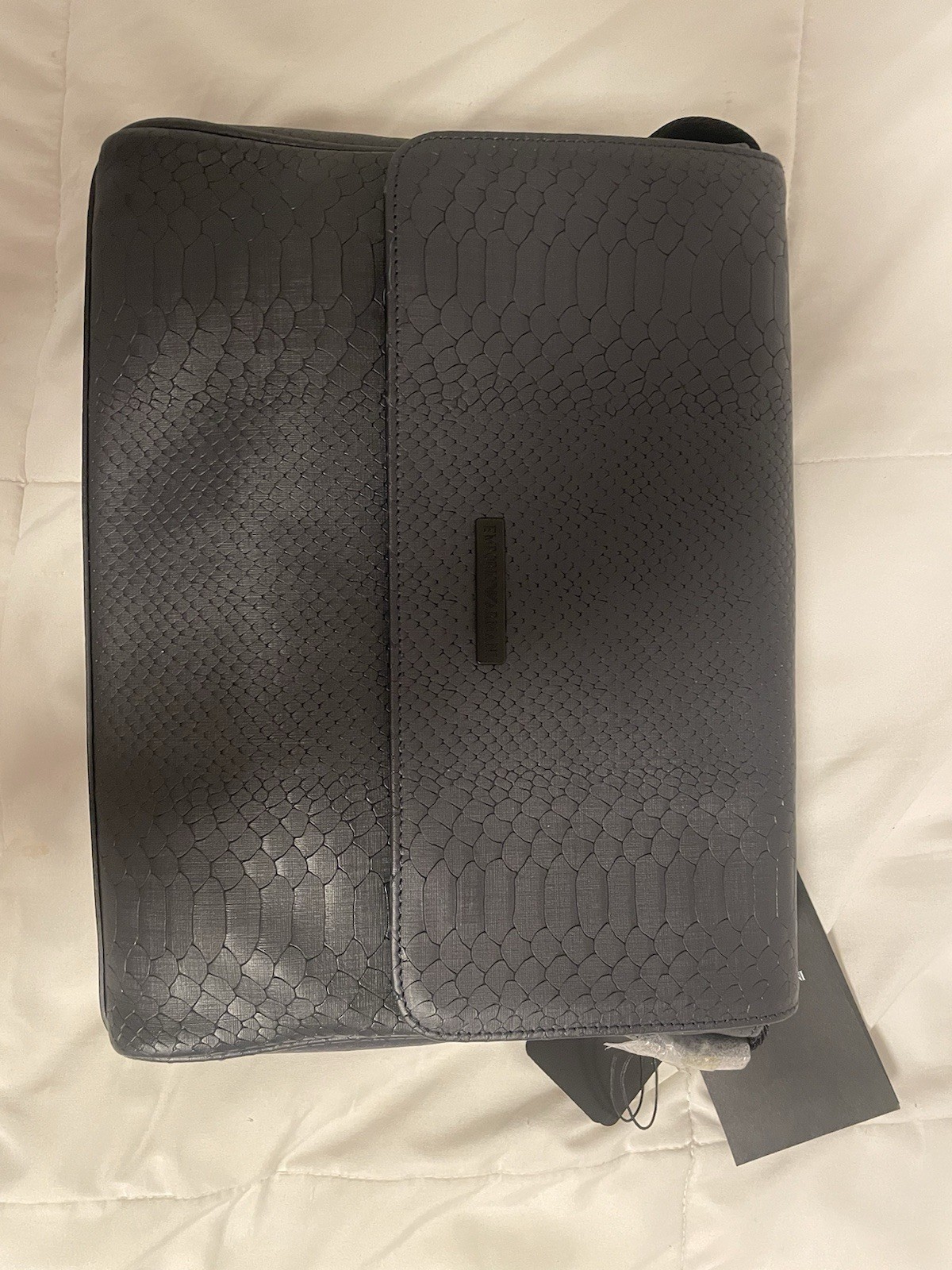 Emporio Armani Unisex Leather Bag