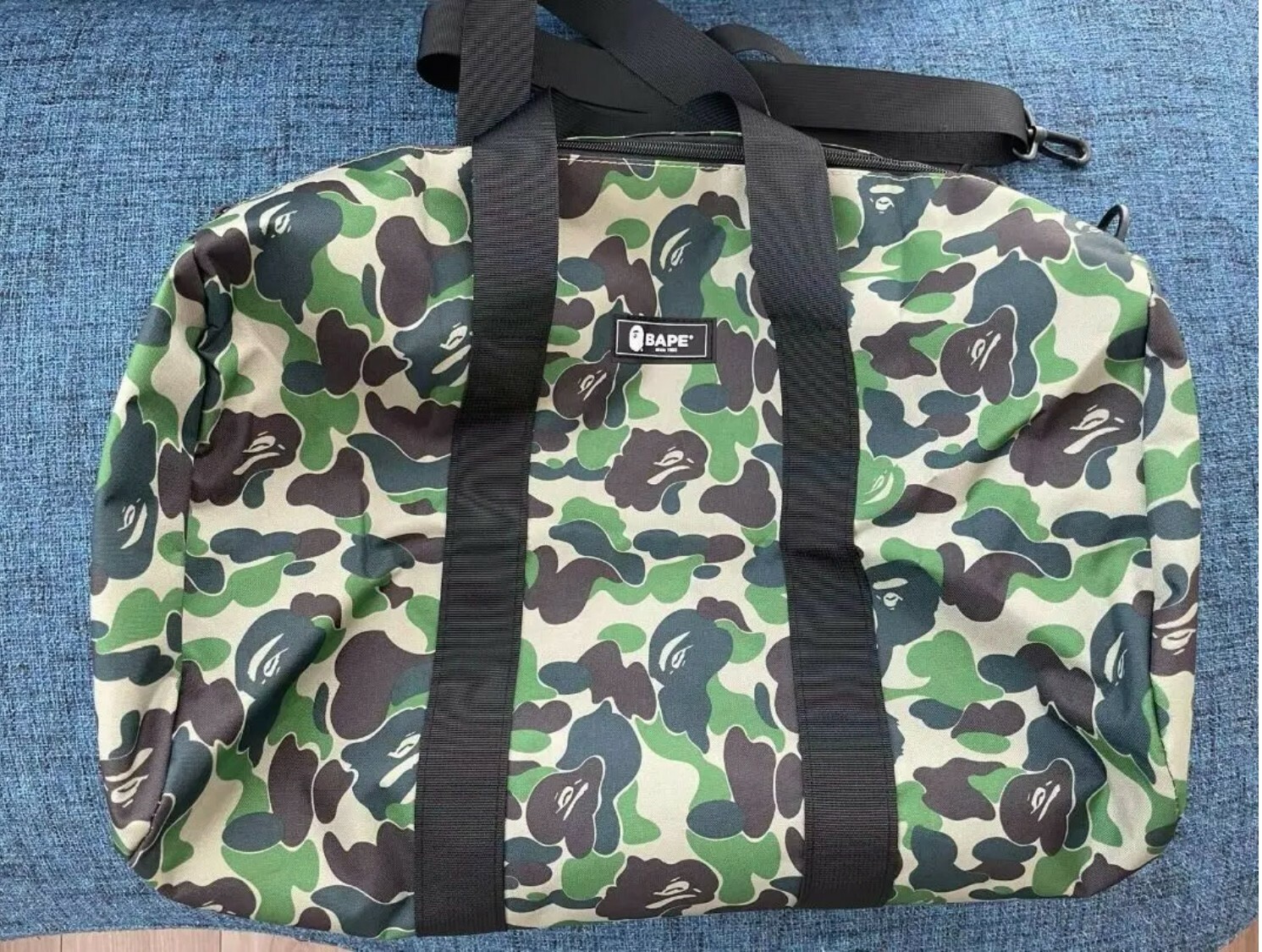 A Bathing Ape Big Duffle Bag 2020 SPRING Collection CAMO BAPE Boston BAG ONLY