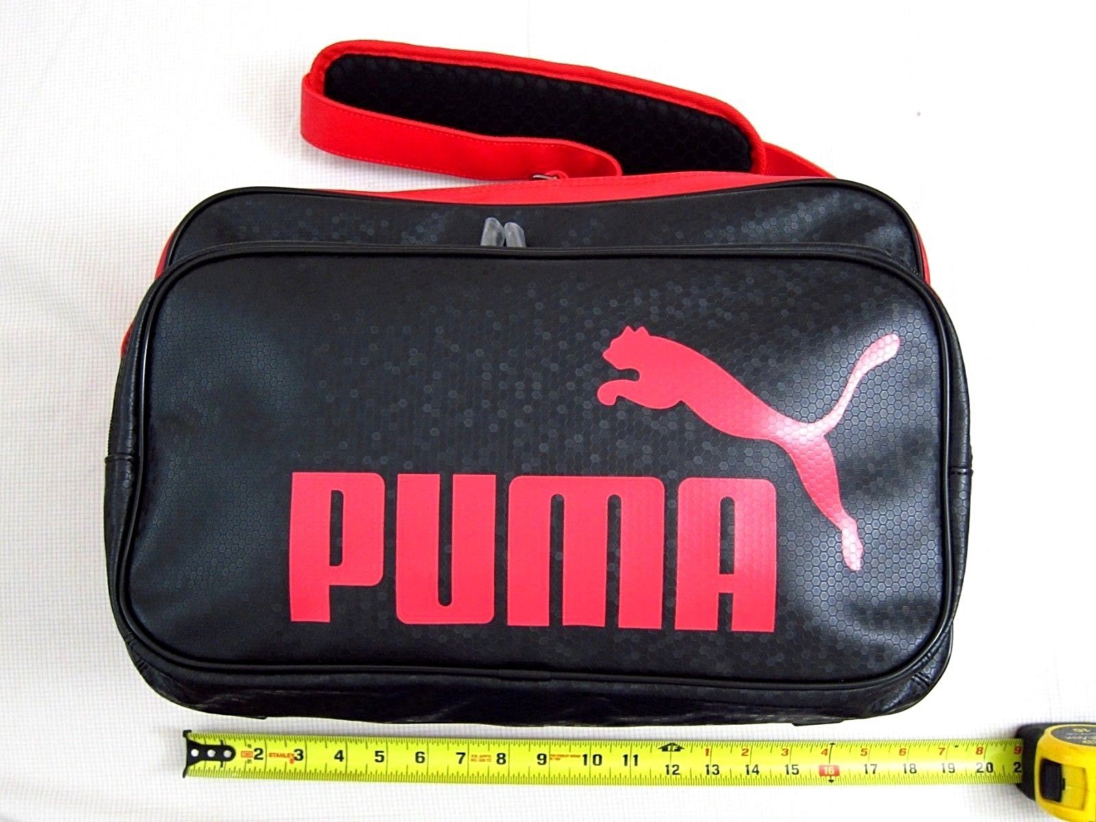16″x11″x7″ PUMA Japan Messenger Shoulder Gym Heritage Crossbody Bag 41x28x17cm