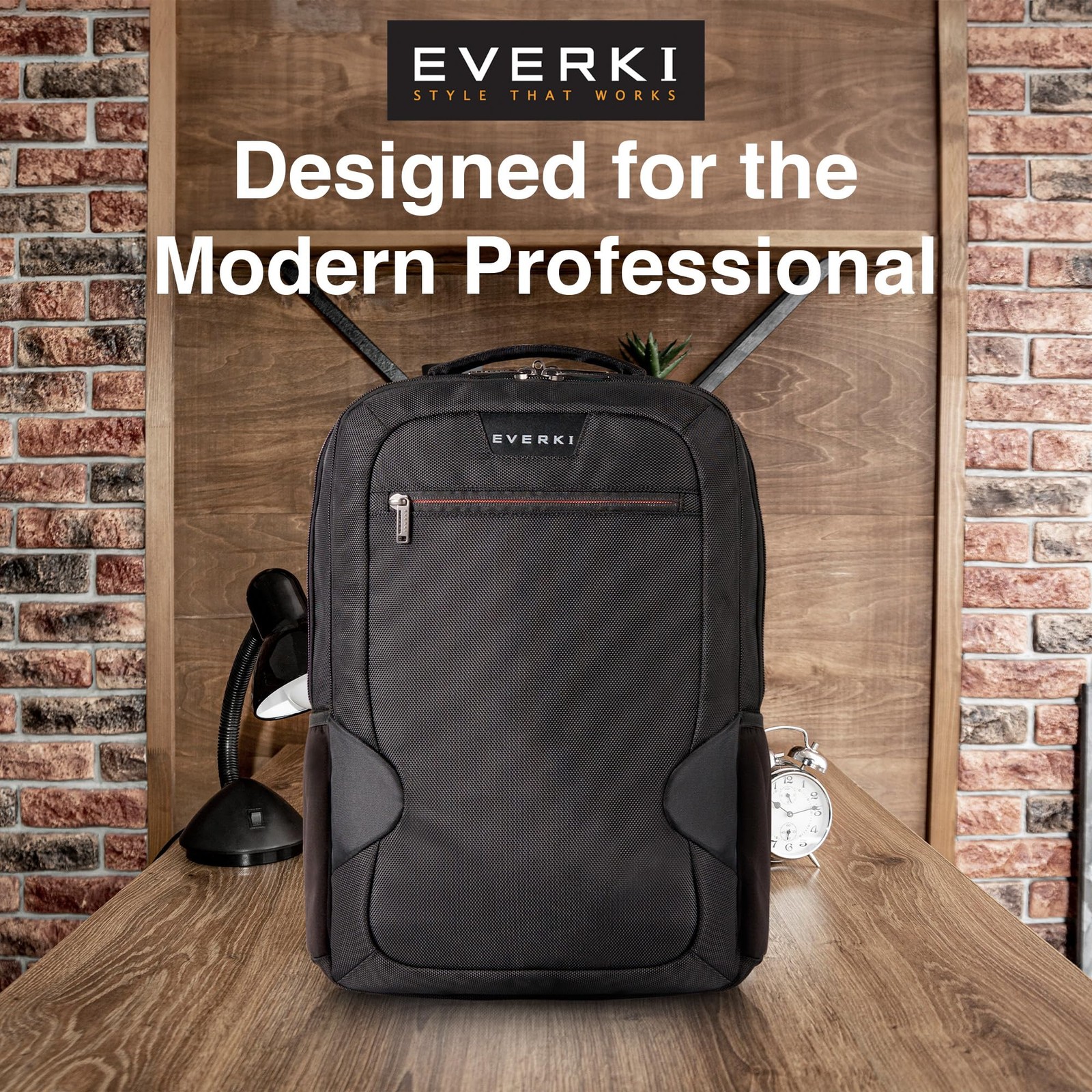 Studio 14L Slim Laptop Backpack – Lightweight Business Travel Backpack for Me…