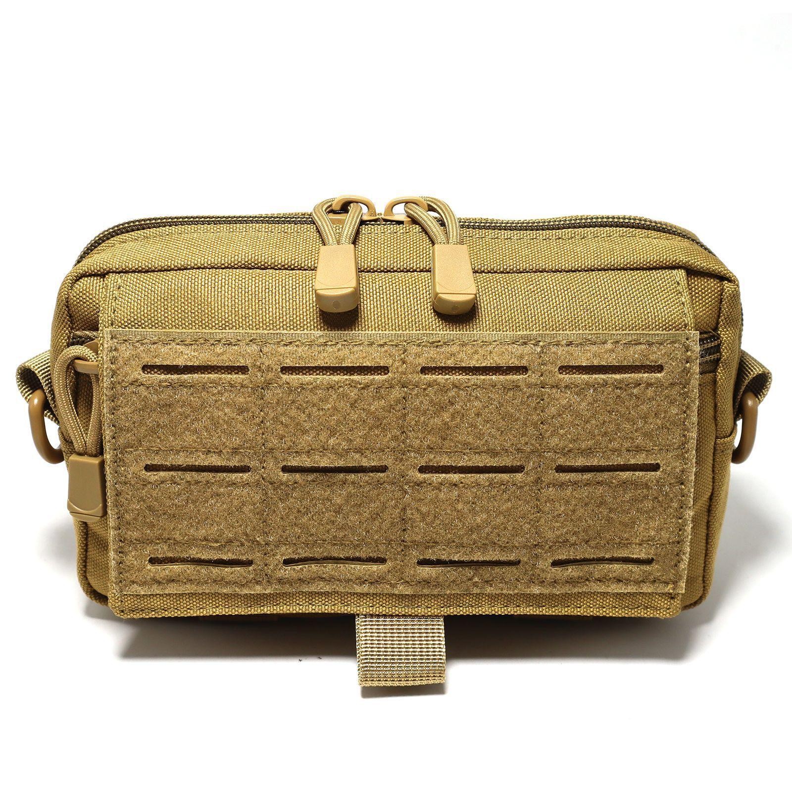 Compact Utility Organizer Pouch Waist Bag for Camping Hiking Outdoor Travel