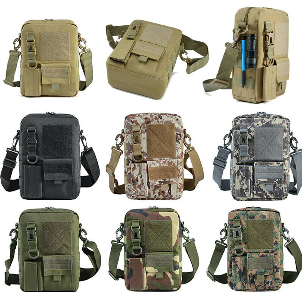 Tactical Outdoor Multifunction Shoulder Messenger Laptop Bag Handbags Briefcase