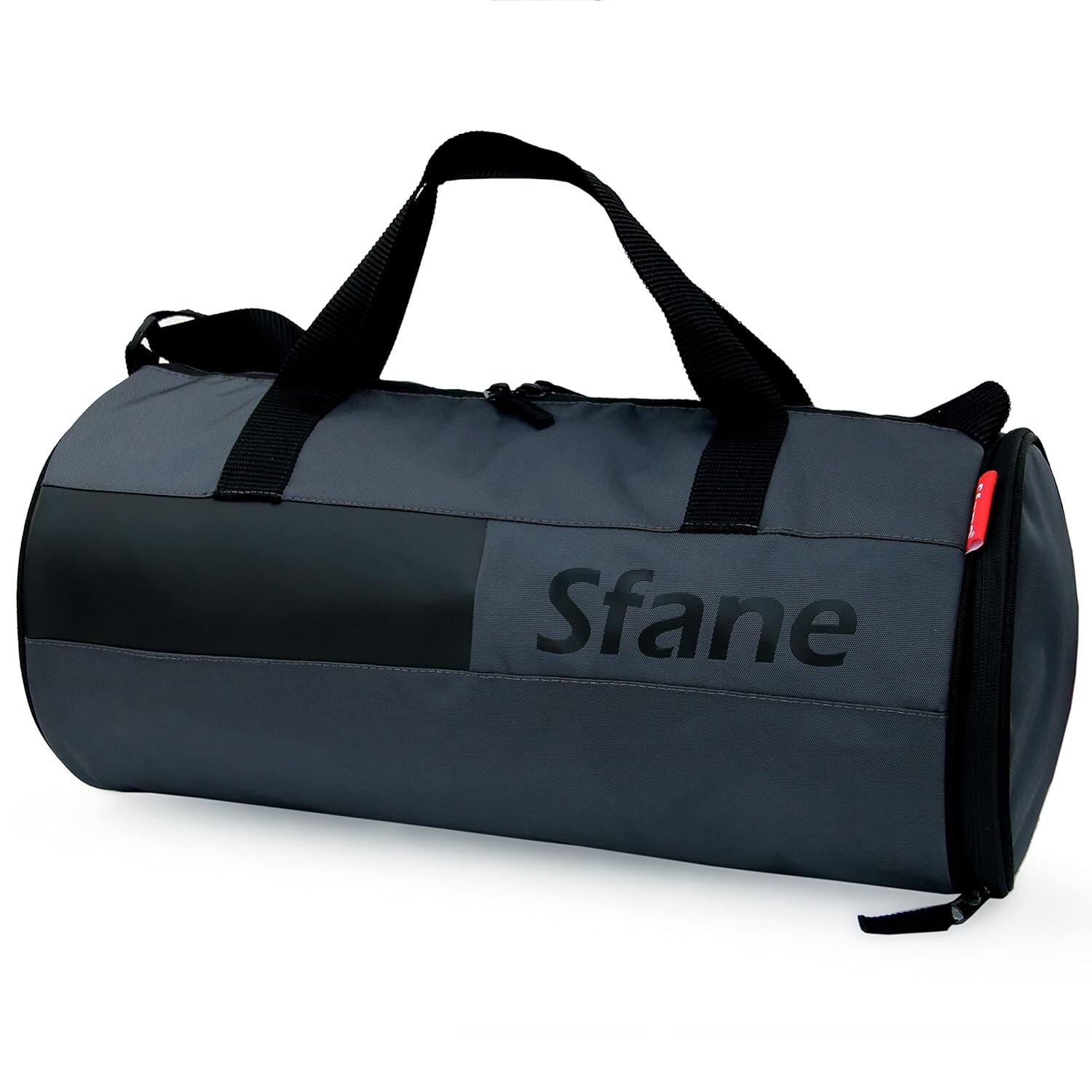 Polyester 23cms Duffle Gym Bag for Men & Women with Separate Shoe Compartment