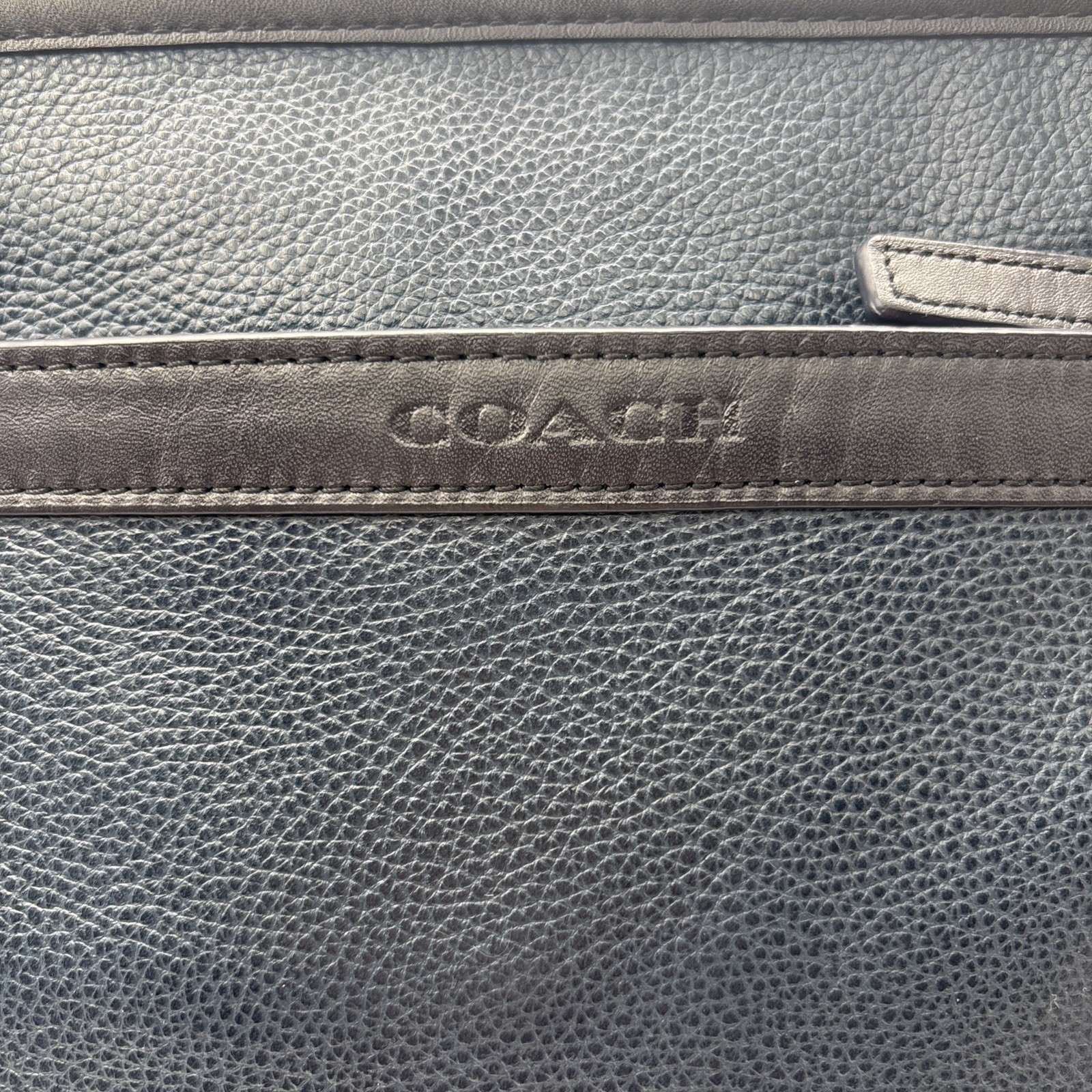 NWT COACH CLASSIC CAMDEN TECH LEATHER FILE MESSENGER BAG CROSSBODY BAG F71341