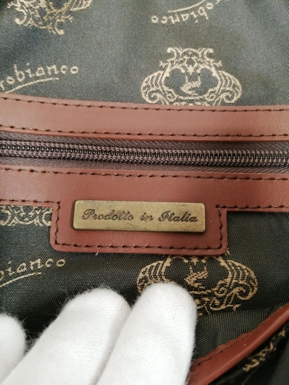 OROBIANCO BRIEFCASE NVY Used