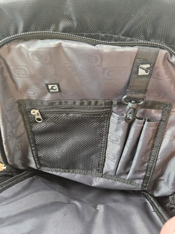 OGIO Carbon Model Backpack Gripe Rite Embroidered Work Travel Padded Laptop NWT