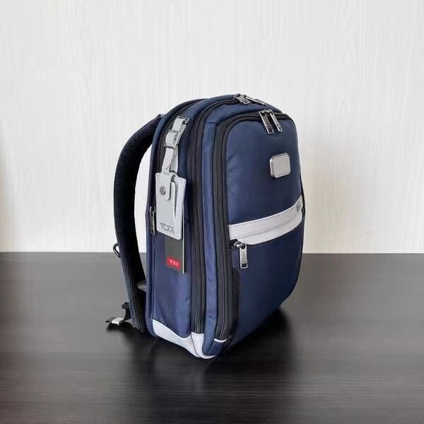 Tumi Alpha 3 Backpack Slim solutions Business Sports Nylon Navy / Gray Outlet