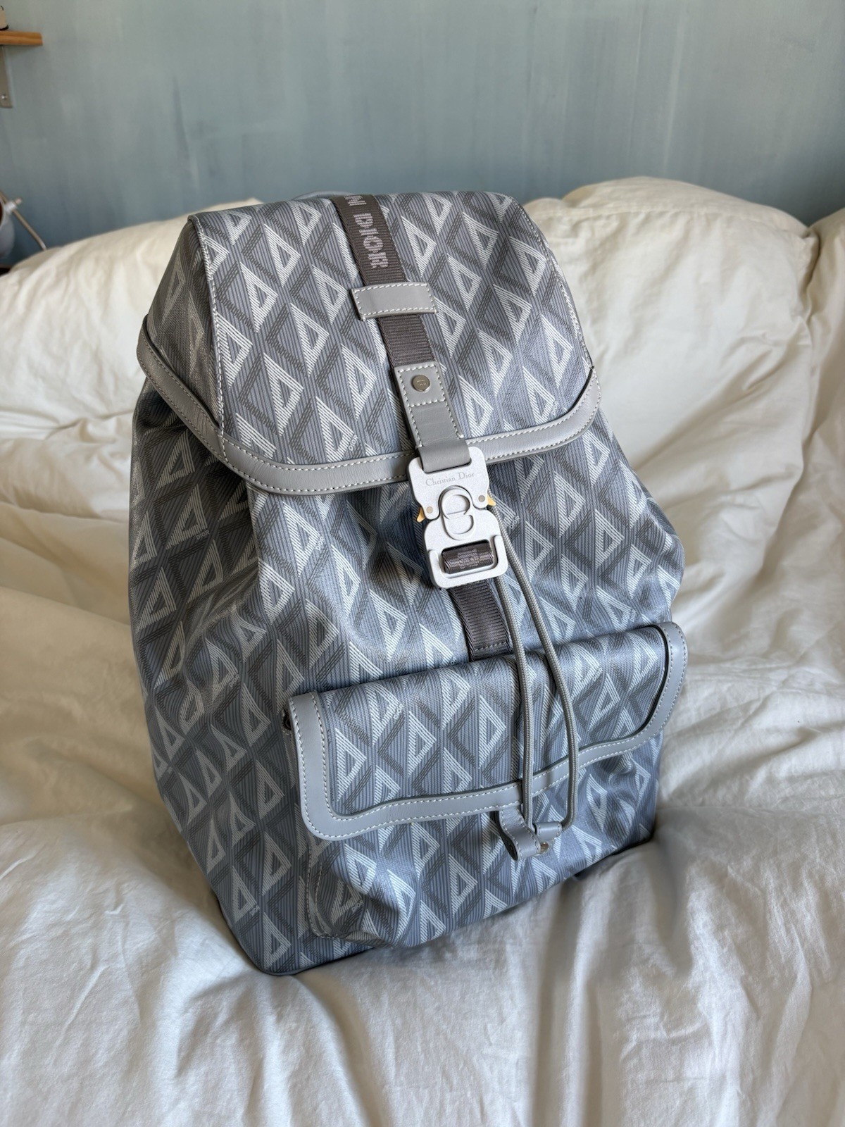 Dior Men’s Hit the Road backpack daypack.