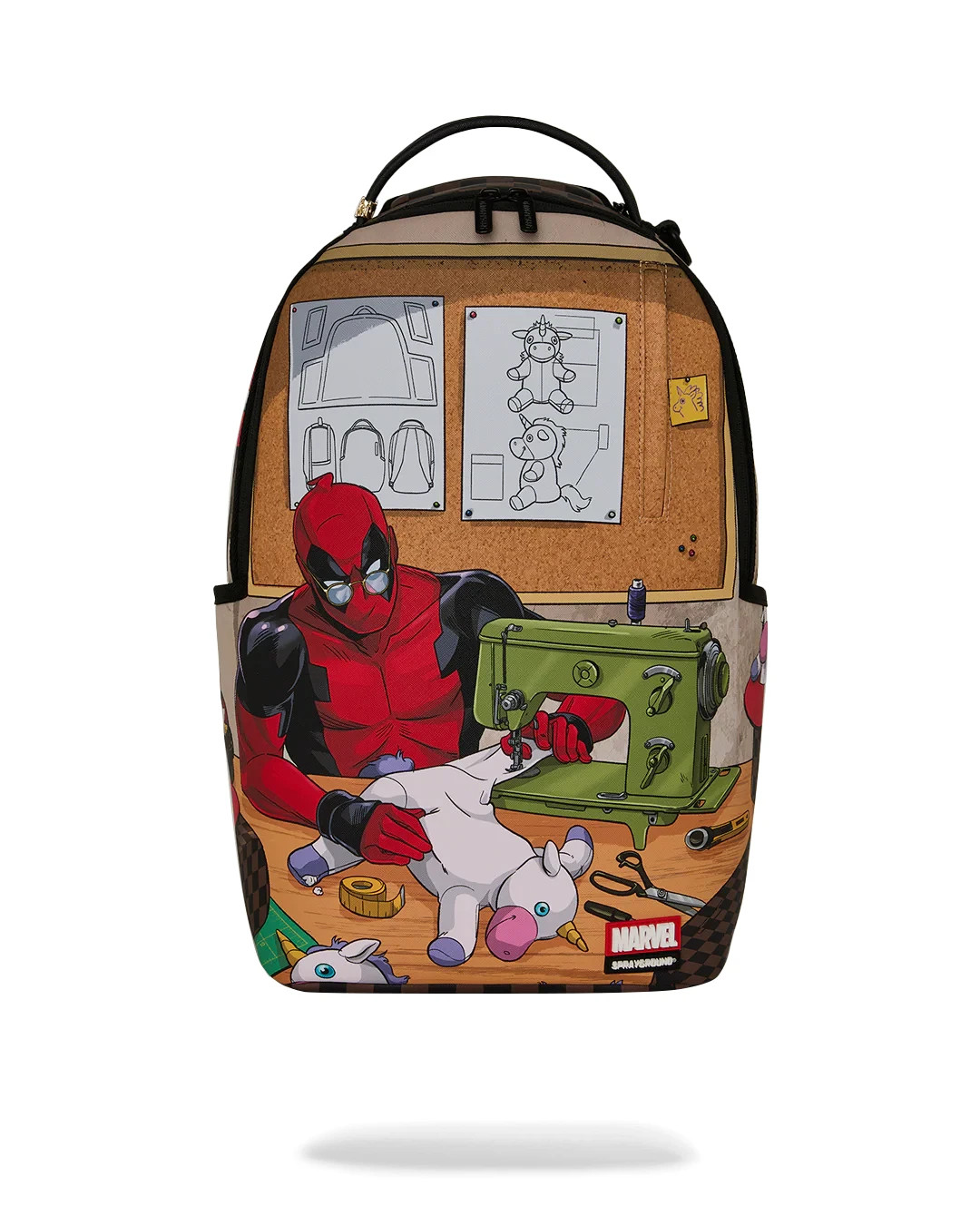 DEADPOOL SPRAYGROUND DESIGNER BACKPACK SPRAYGROUND