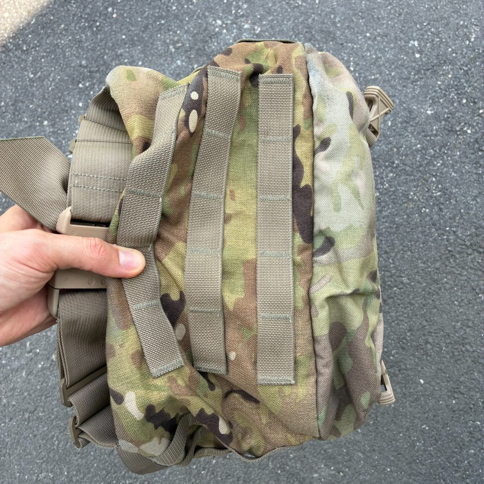 Spec-Ops Brand T.H.E. Pack Tactical Backpack Multicam OCP Yellow Lining USA