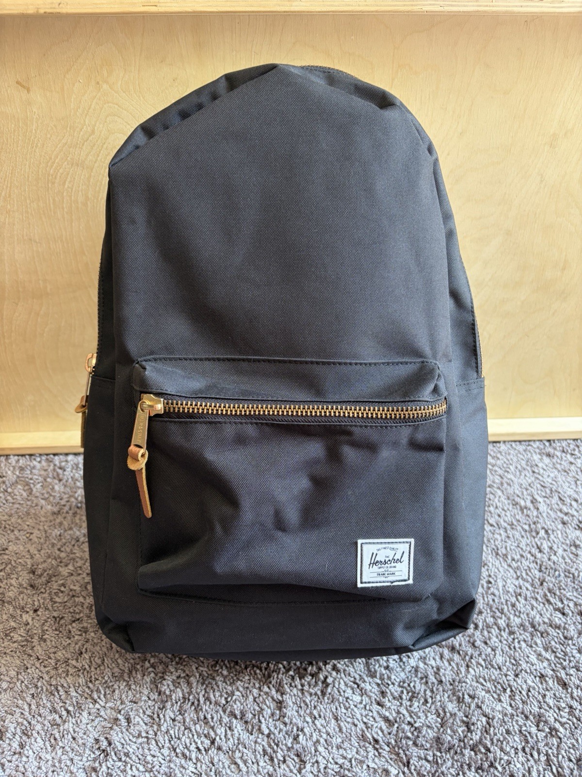 Herschel Supply Company The Settlement Black Backpack, Travel College School