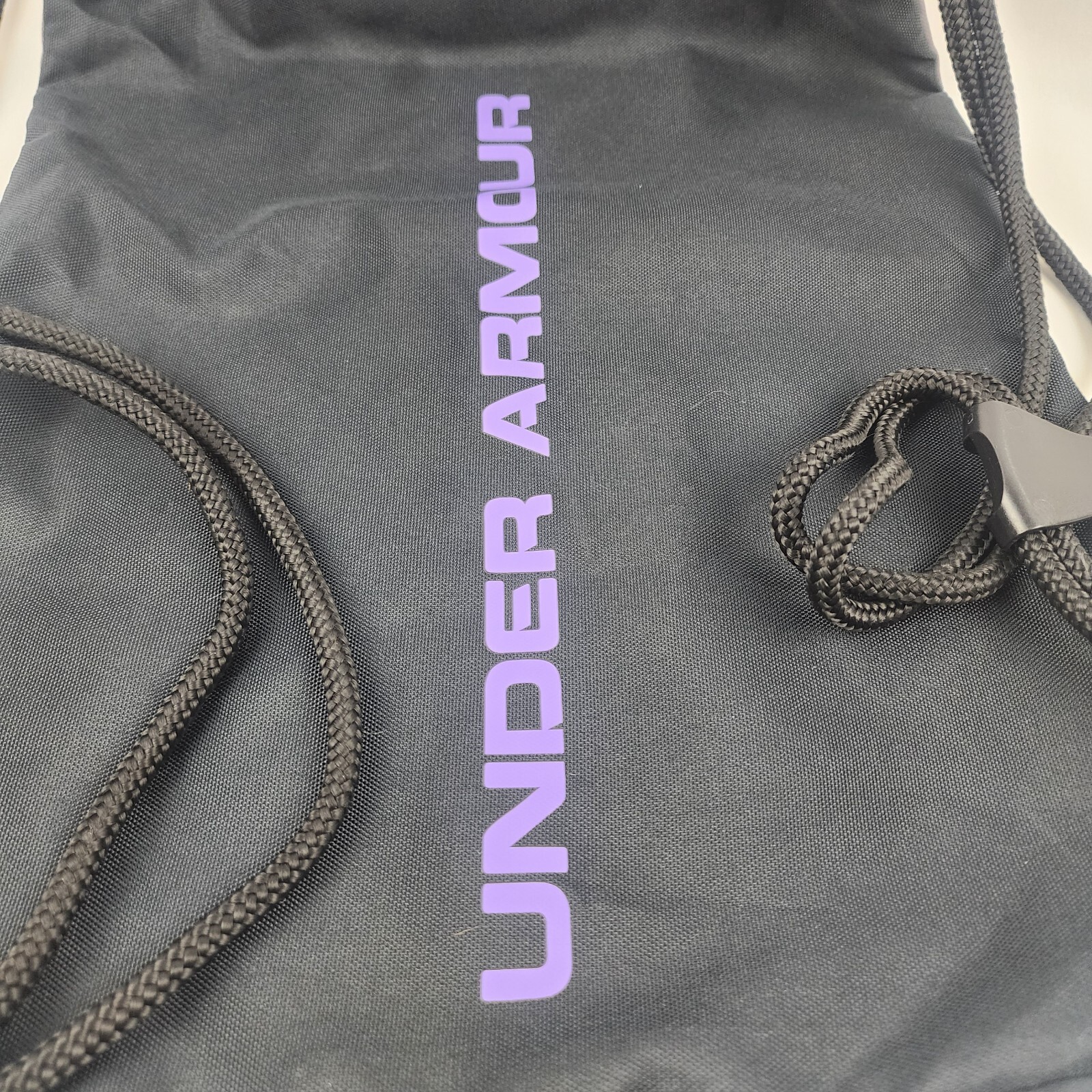 Under Armour Purple sackpack drawstring backpack with drawstring holder Gray