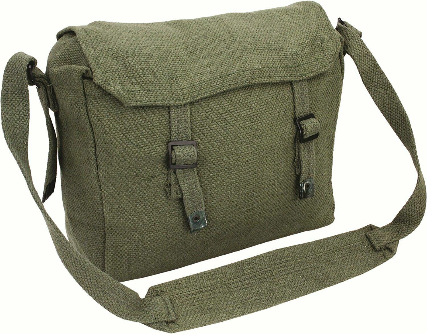 Highlander Army/Military Webbing Haversack Messenger Bag – OLIVE