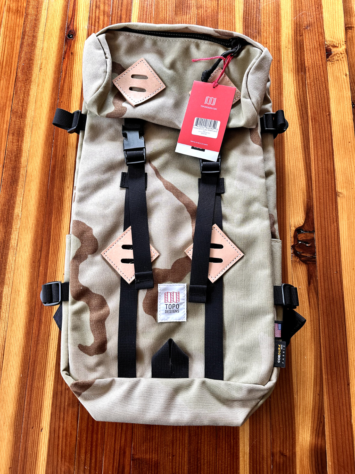 Topo Designs Klettersack 3-Day Desert Camo