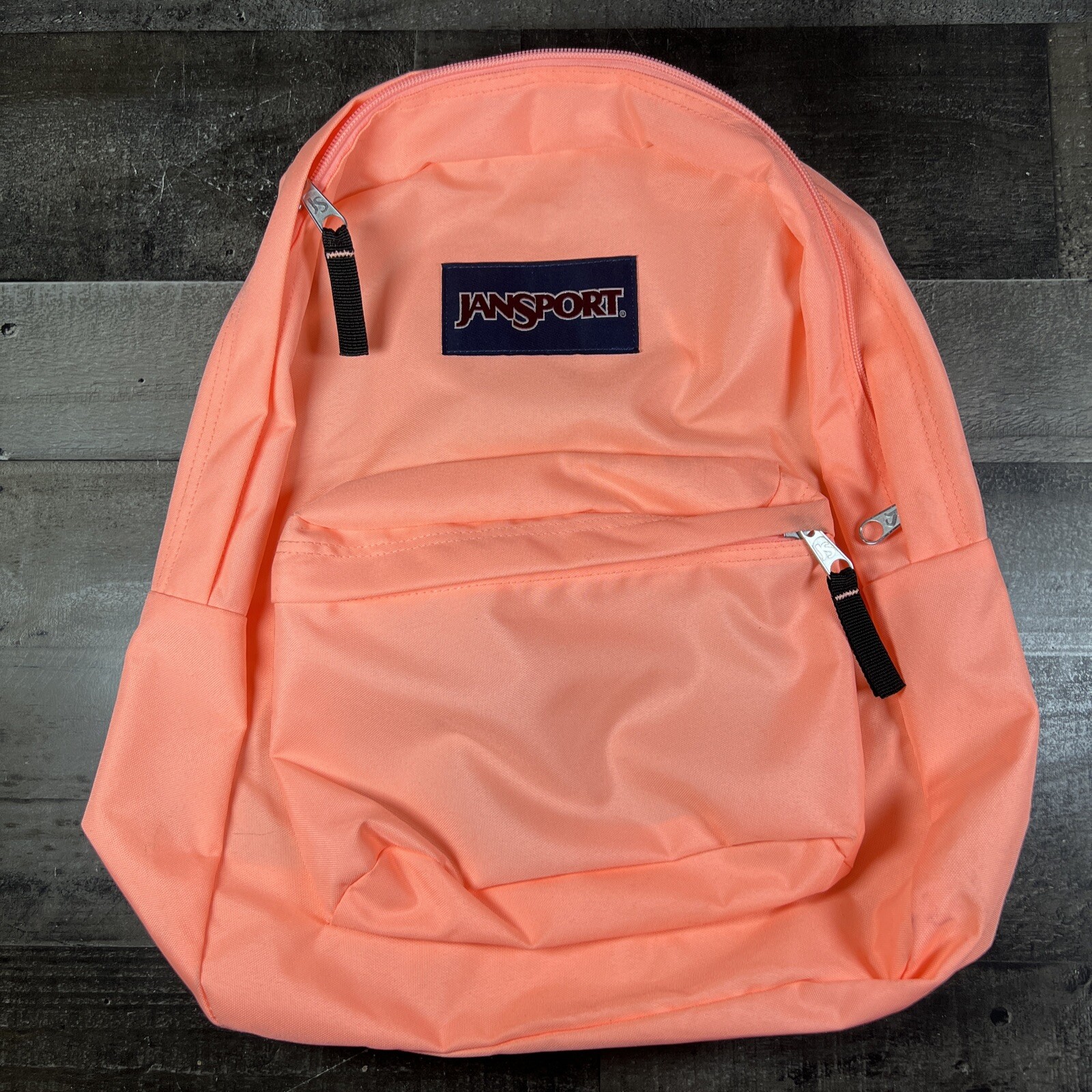 JanSport STUDENT BACKPACK Salmon Vibrant Peaches School Bag Backpack
