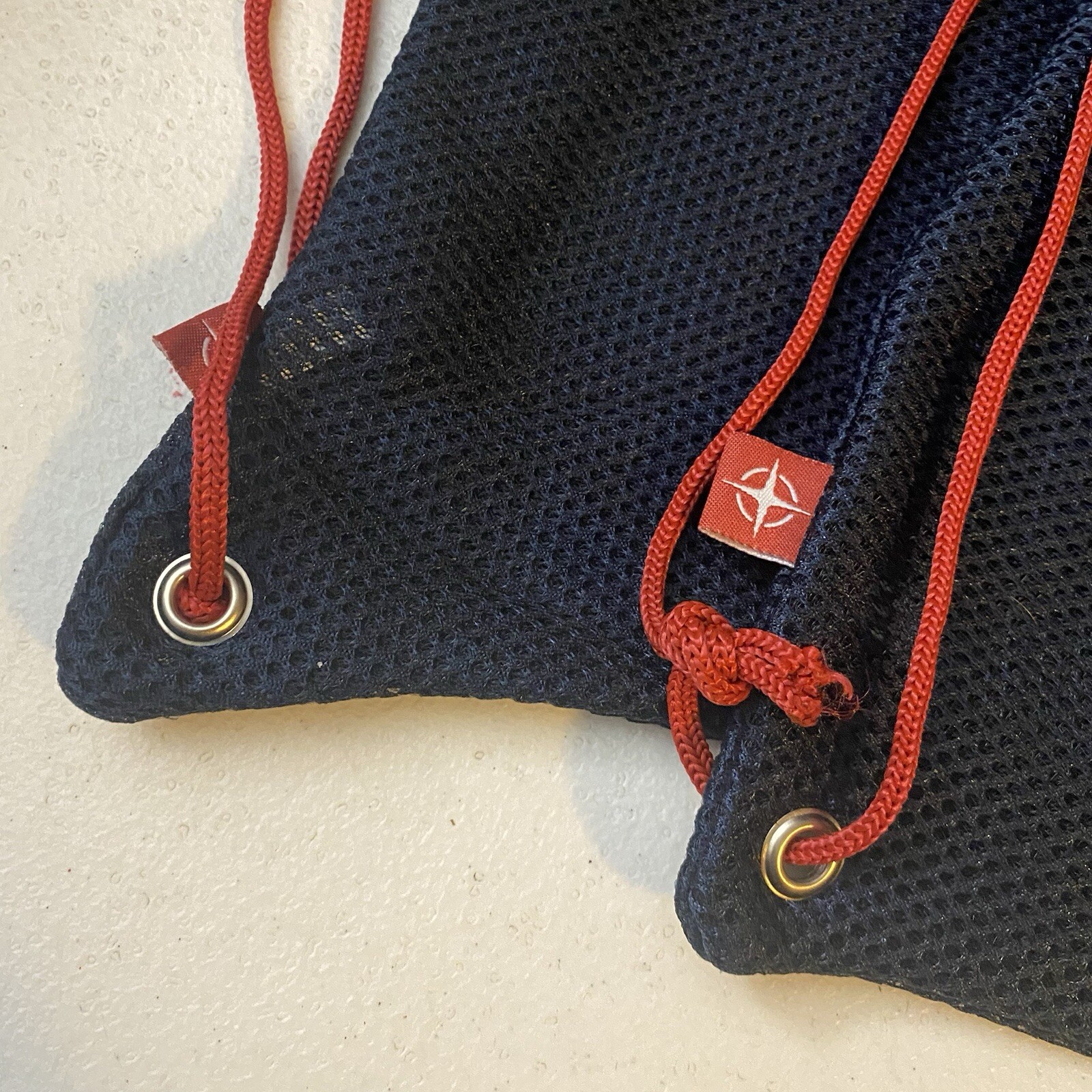 Team USA Olympic Gym String Bag Navy Blue Red Backpack Workout Gym Bag Lot Of 2
