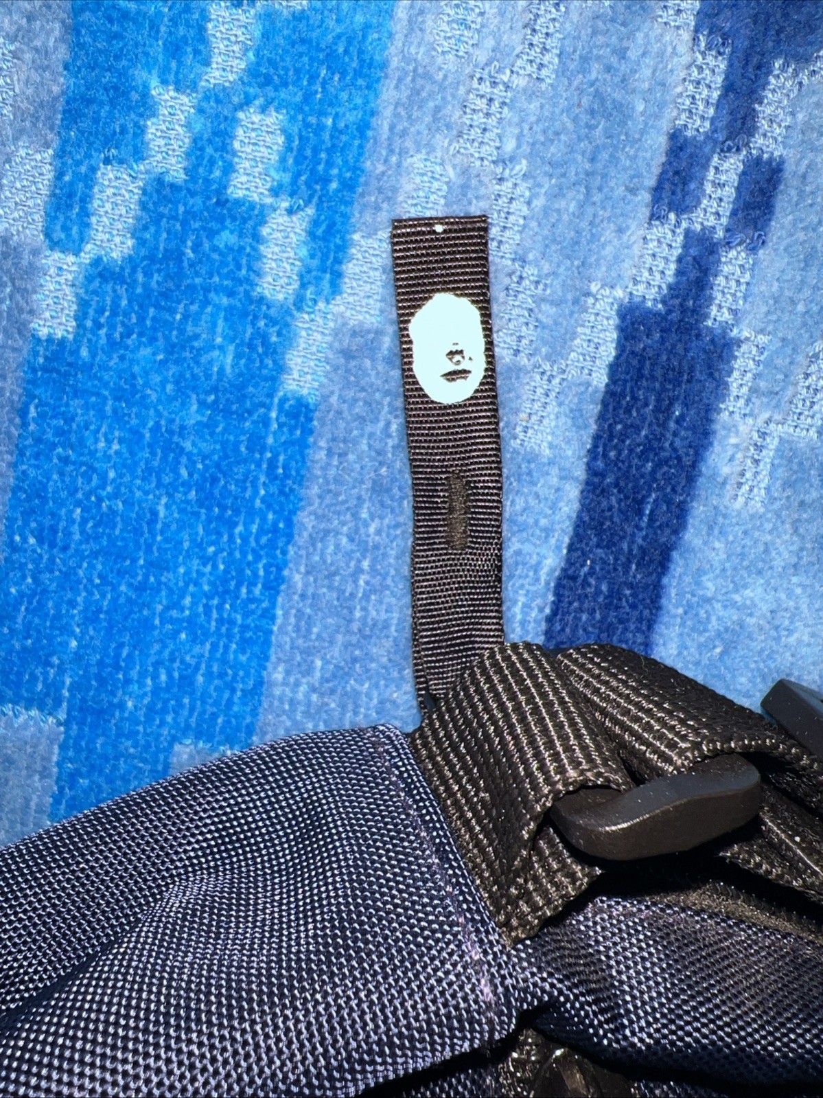 Bape Bathing Ape Summer Shoulder Side Bag SS19 Navy Blue