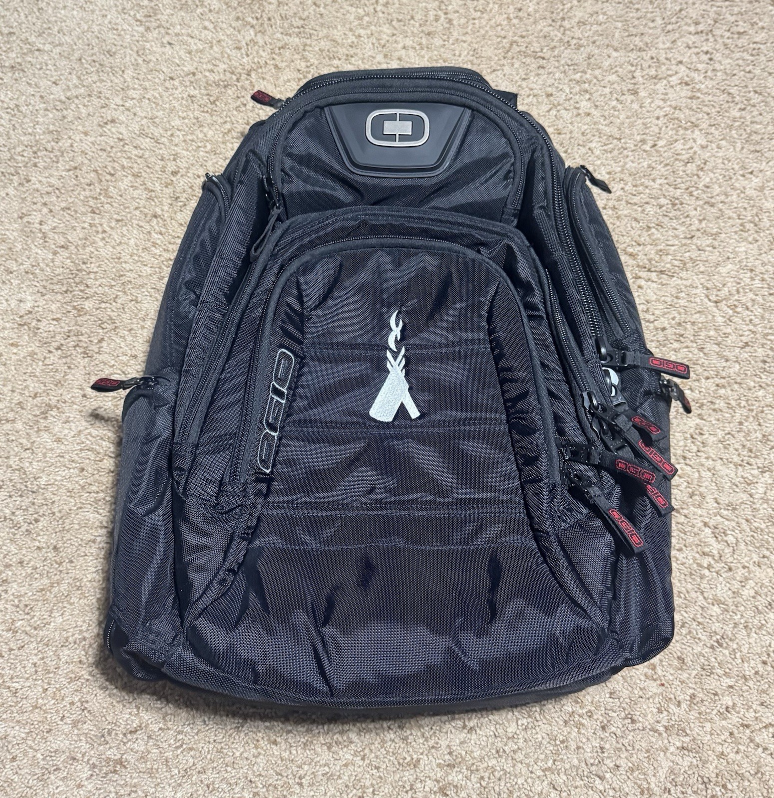 OGIO Renegade RSS 17 Laptop Backpack Black Tech Vault Armored Pocket USED ONCE