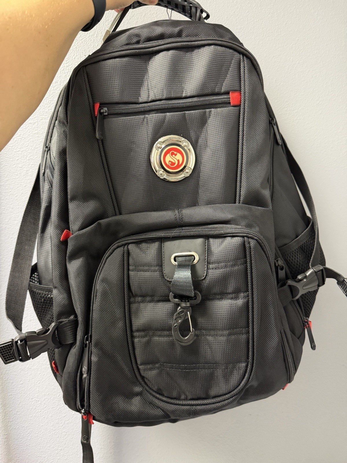 Tech N9ne Strange Music VIP Tour Backpack Exclusive Black Red Rare