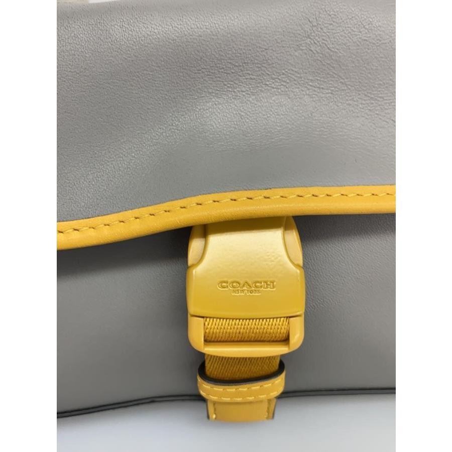 Coach Waist Bag Yellow C5603 Clear Photo